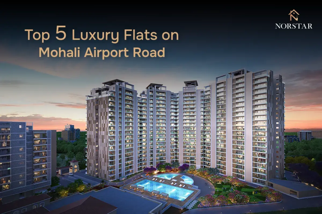 2BHK, 3BHK & 4BHK luxury flats on Mohali Airport Road