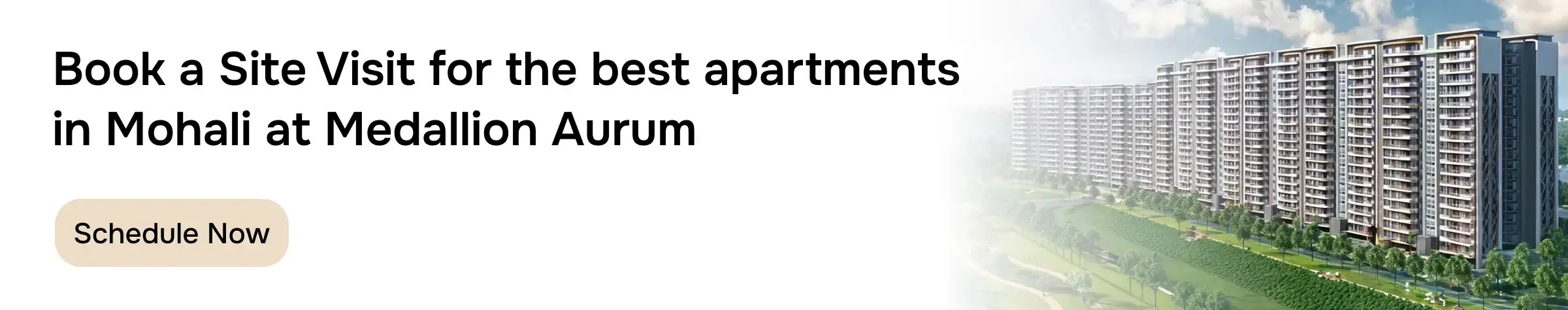 3 and 4 bhk Luxury Flats Medallion Aurum Mohali