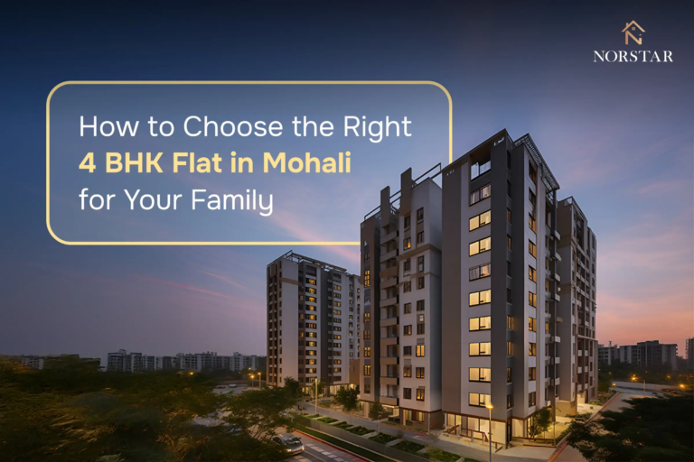 4 BHK flat for Sale in Mohali