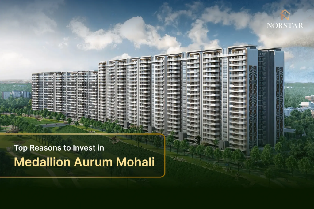 Medallion Aurum Mohali luxury residential project with modern apartments and premium amenities for real estate investment in 2026.