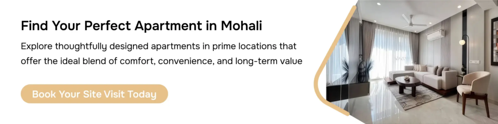 Norstar banner for property buyers: book a site visit for apartments in Mohali